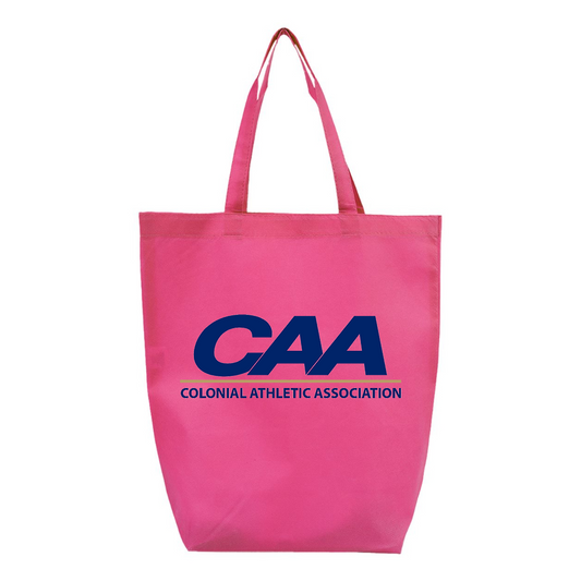 Colonial Athletic Association Q-Tees Non-Woven Gusset Bottom Tote
