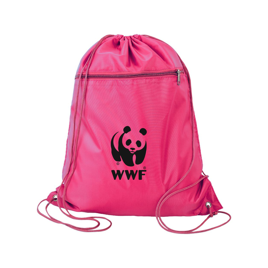 WWF Q-Tees - Polyester Cinchpack