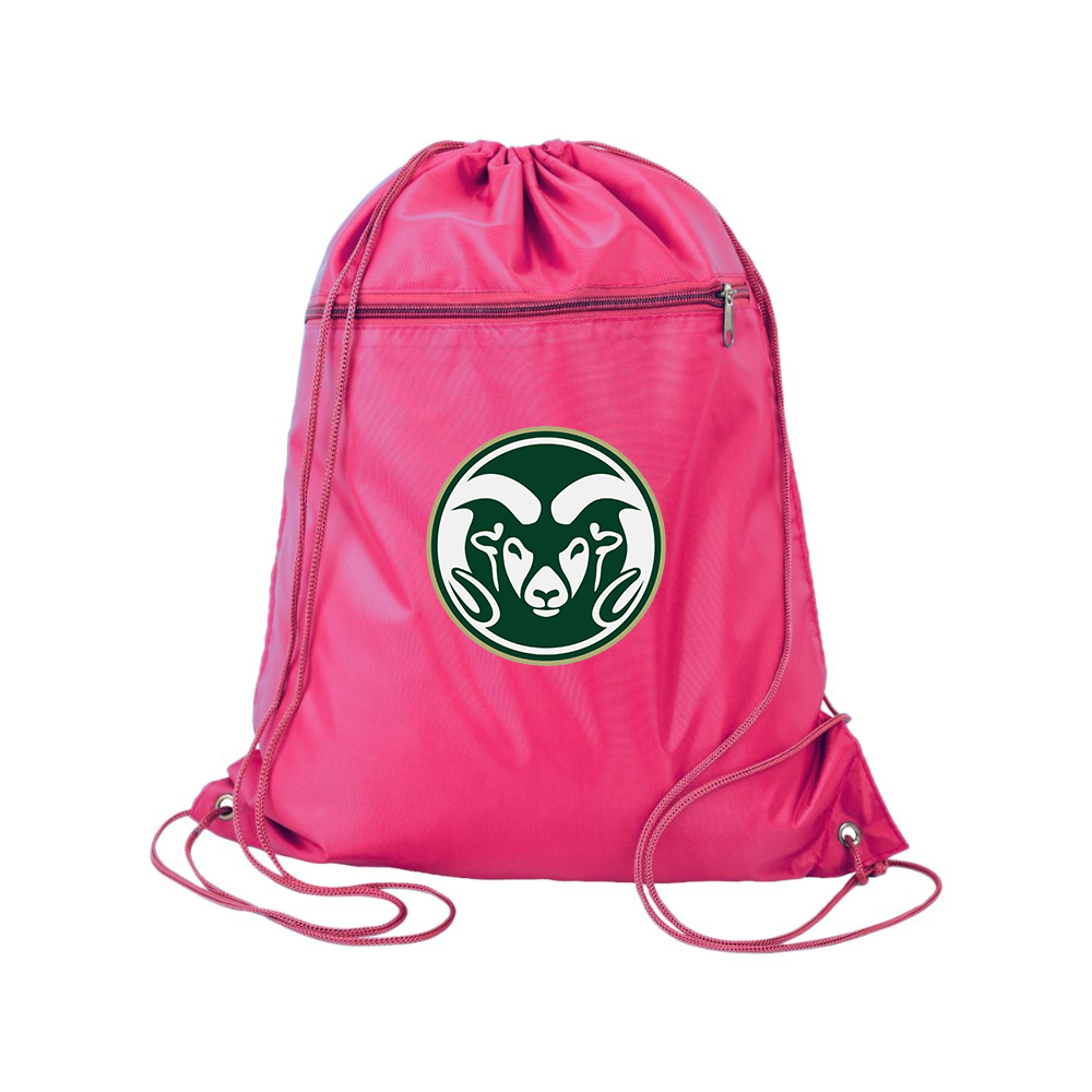 Colorado State Rams Q-Tees - Polyester Cinchpack