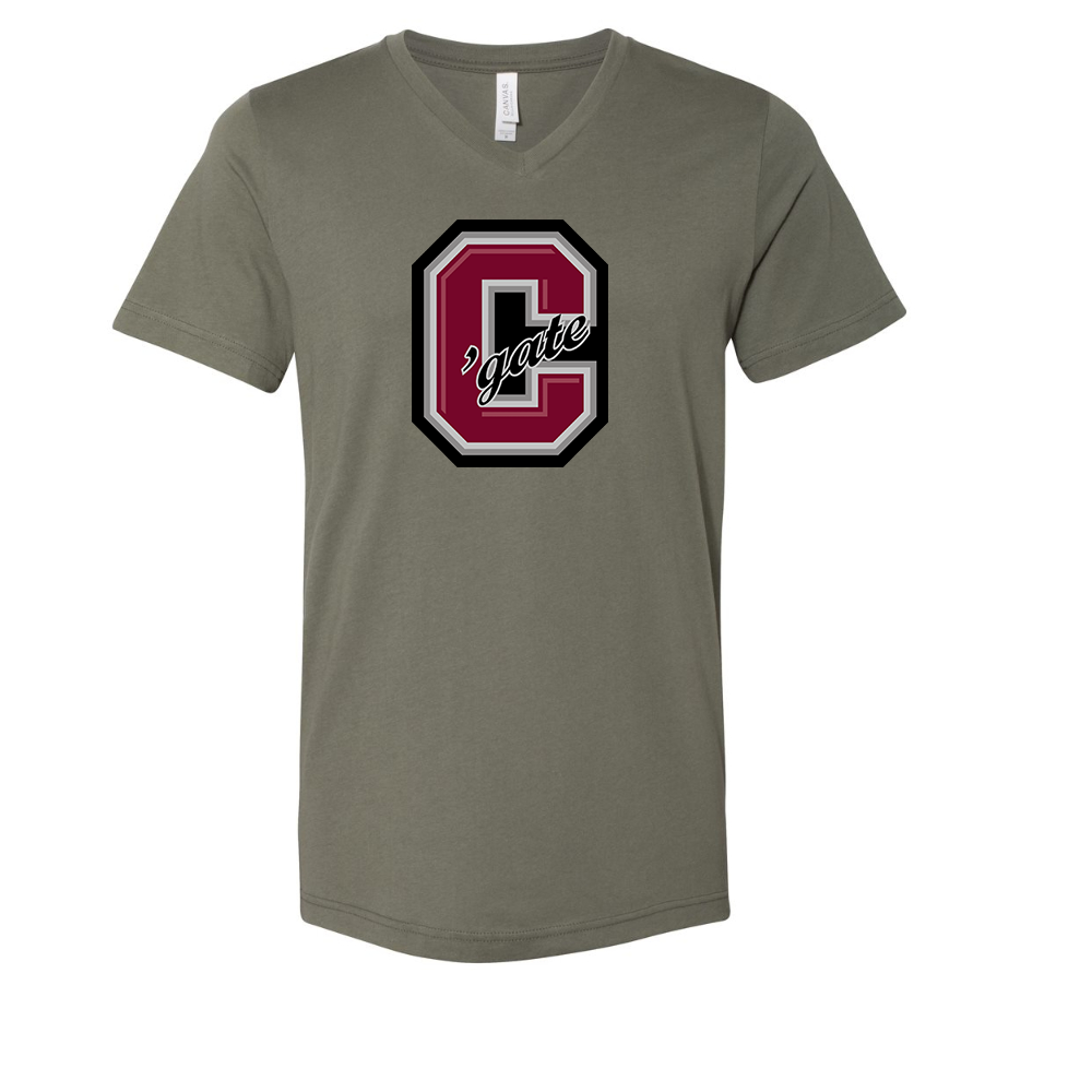 Colgate Raiders BELLA  CANVAS - Jersey V-Neck T-Shirt