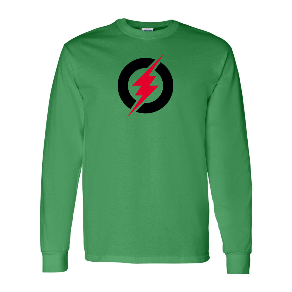 Men's Rayovac Lightning Gildan Heavy Cotton Long Sleeve T-Shirt
