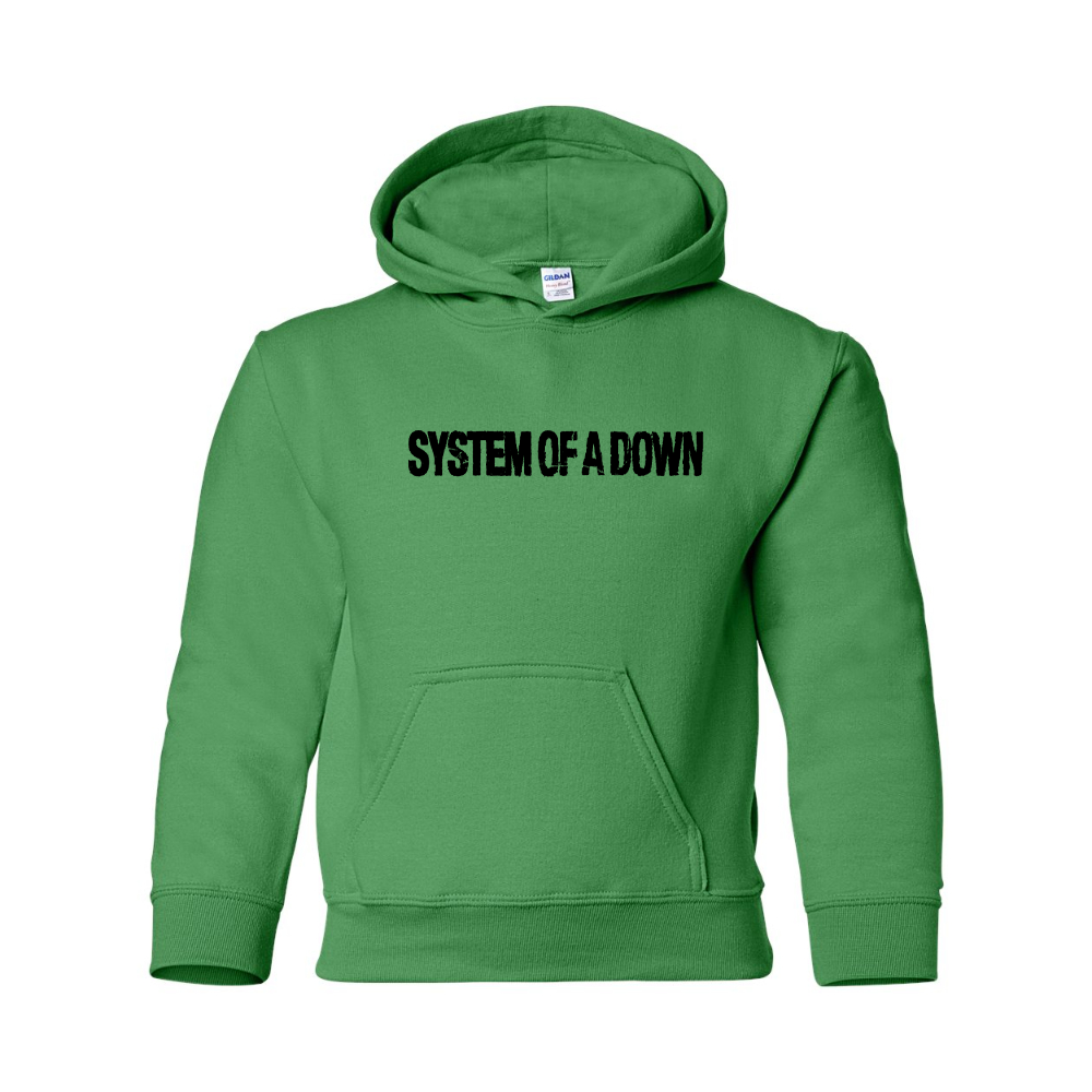 Youth  System Of A Down  Gildan Heavy Blend  Hooded Sweatshirt