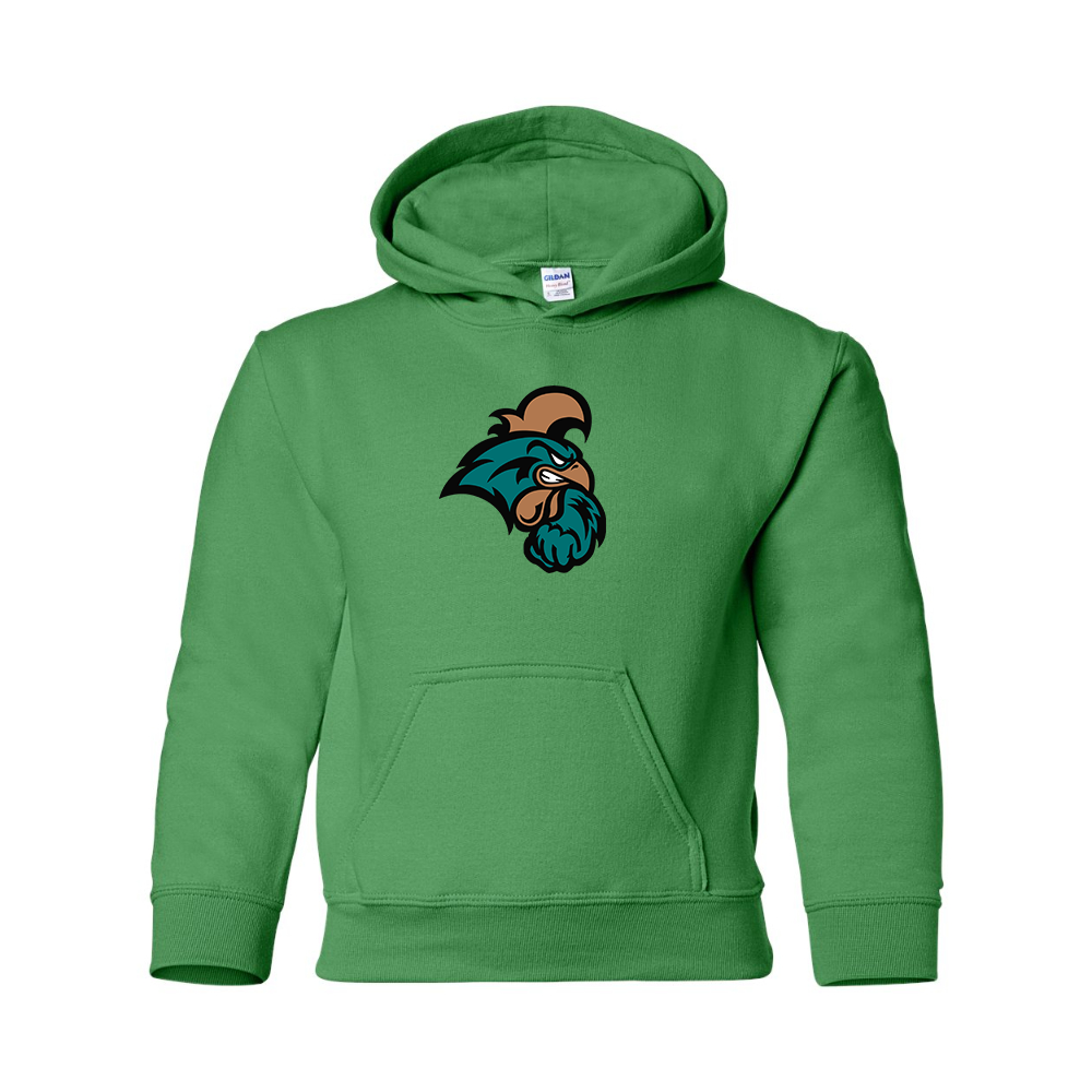 Youth  Coastal Carolina Chanticleers Gildan Heavy Blend  Hooded Sweatshirt