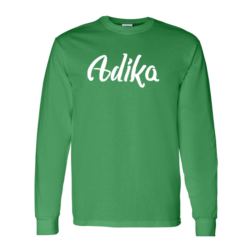 Men's Adika  Gildan Heavy Cotton Long Sleeve T-Shirt