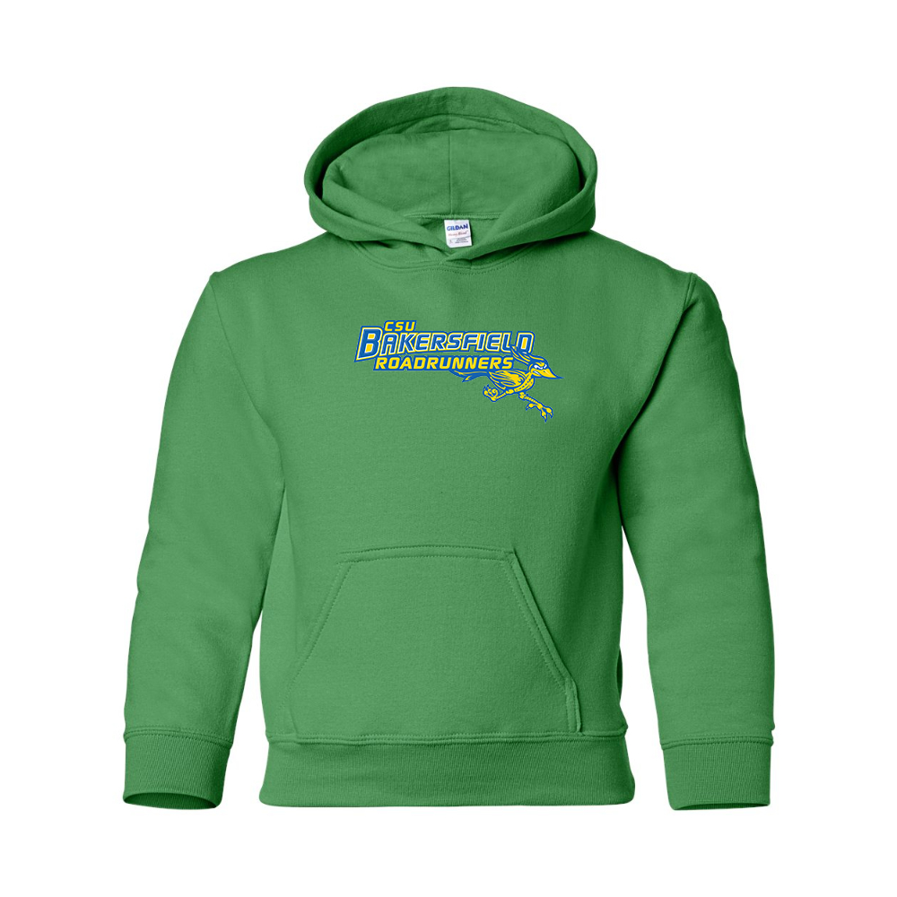 Youth  CSU-Bakersfield Roadrunners Gildan Heavy Blend  Hooded Sweatshirt