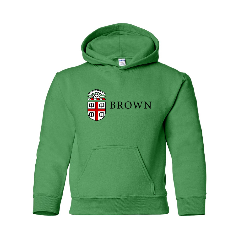 Youth  Brown University  Gildan Heavy Blend  Hooded Sweatshirt