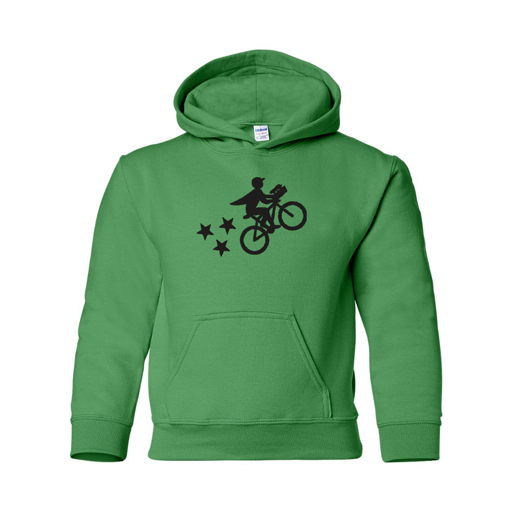 Youth  Postmates Bike Gildan Heavy Blend  Hooded Sweatshirt
