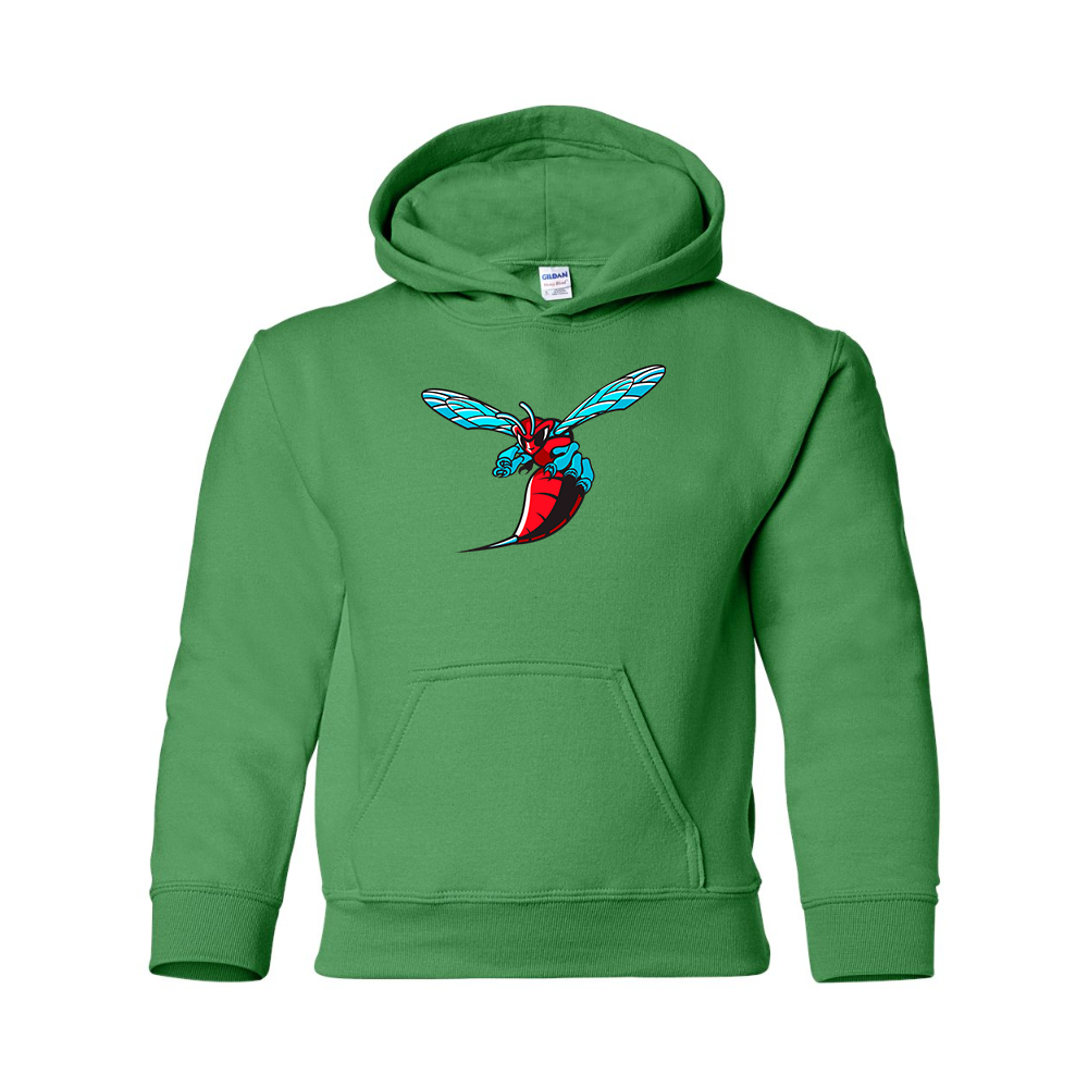 Youth Delaware State Hornets Gildan Heavy Blend  Hooded Sweatshirt
