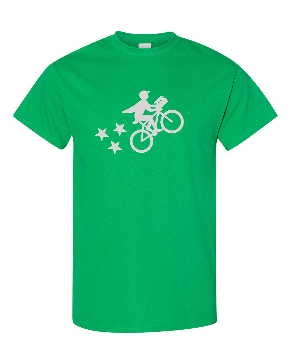 Men's Postmates Bike Gildan Heavy Cotton T-Shirt