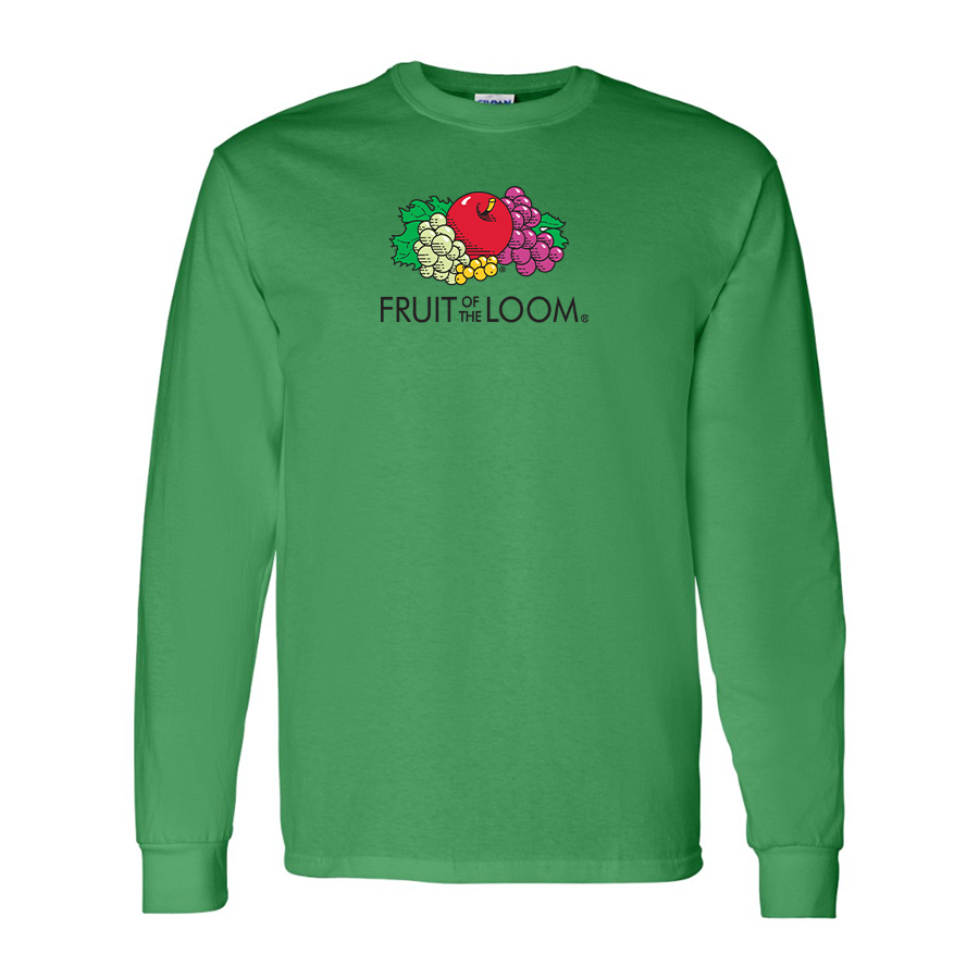 Men's Fruit Of the Loom Gildan Heavy Cotton Long Sleeve T-Shirt
