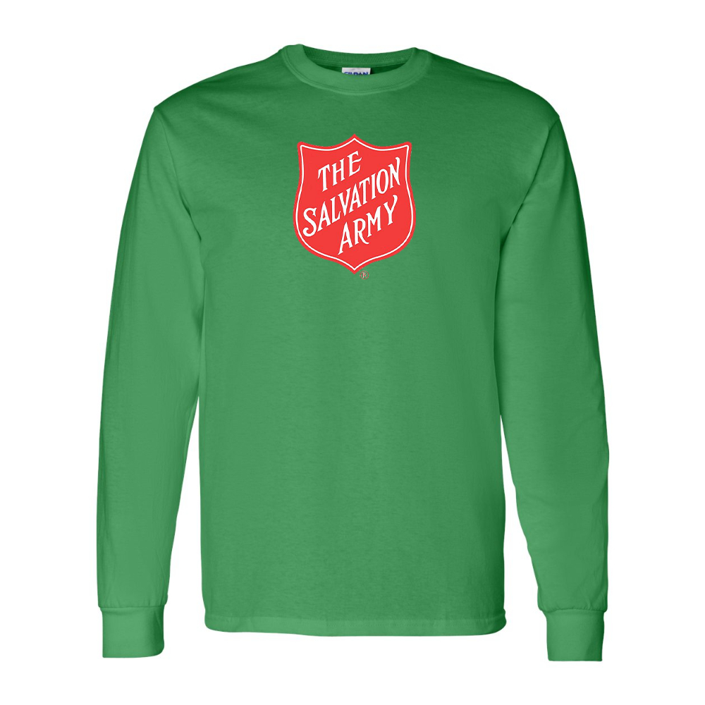 Men's  The Salvation Army  Gildan Heavy Cotton Long Sleeve T-Shirt