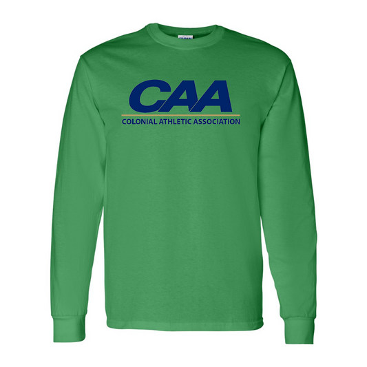 Men's Colonial Athletic Association Gildan Heavy Cotton Long Sleeve T-Shirt
