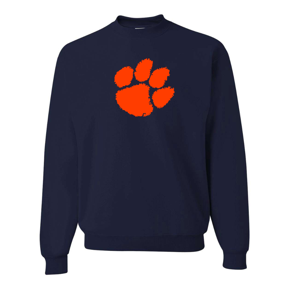 Men's Clemson Tigers JERZEES NuBlend Crewneck Sweatshirt