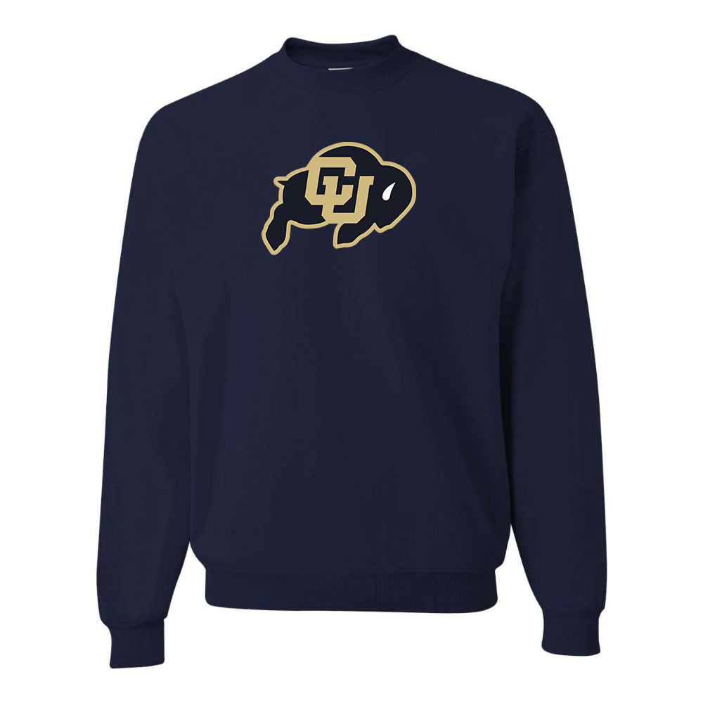 Men's  Colorado Buffaloes JERZEES NuBlend Crewneck Sweatshirt