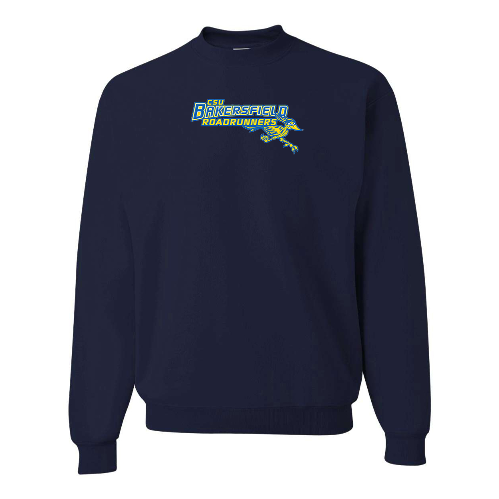 Men's  CSU-Bakersfield Roadrunners JERZEES NuBlend Crewneck Sweatshirt