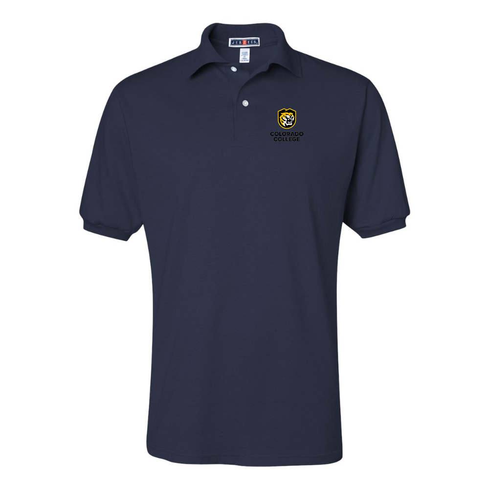 Men's  Colorado College Tigers JERZEES  SpotShield polo