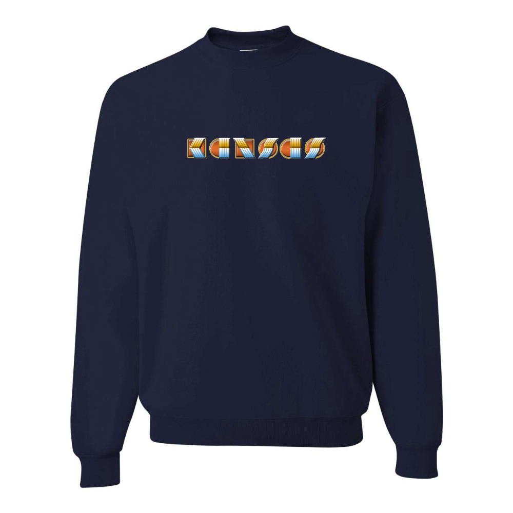 Men's Kansas JERZEES NuBlend Crewneck Sweatshirt