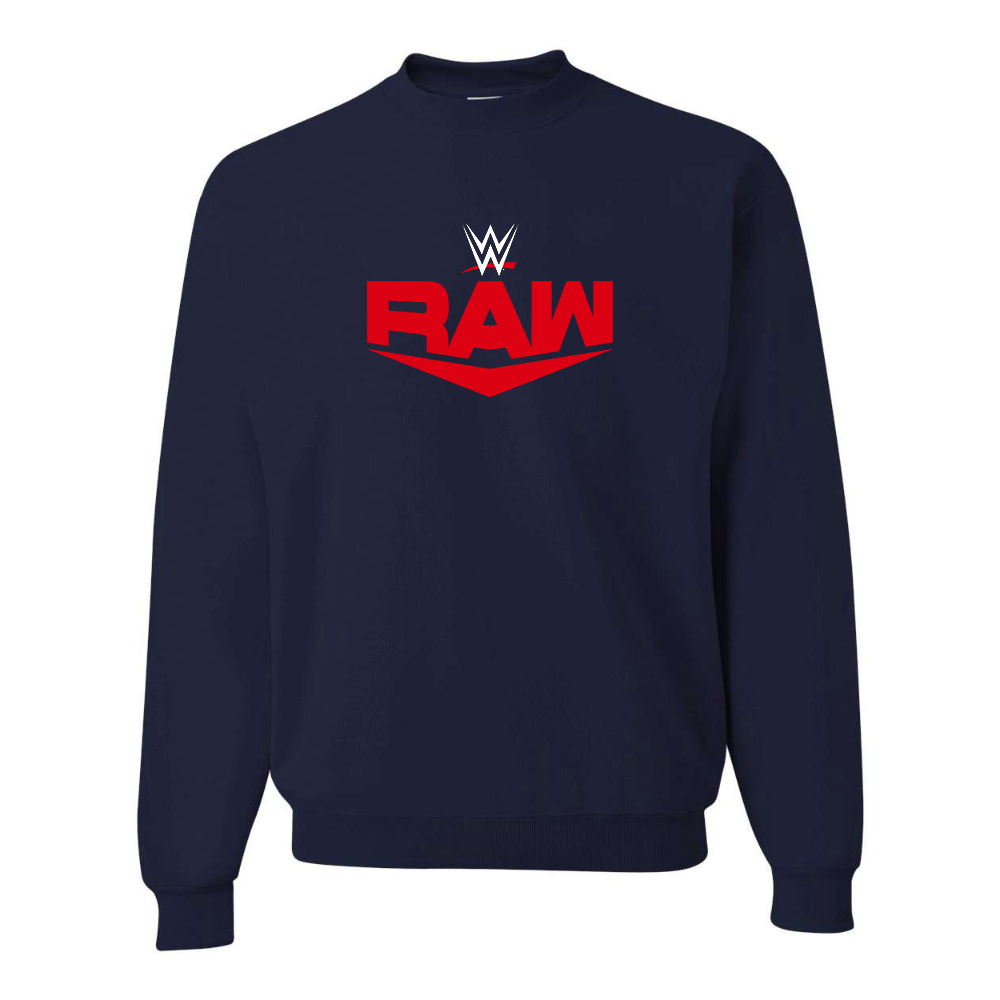 Men's  WWE Raw JERZEES NuBlend Crewneck Sweatshirt
