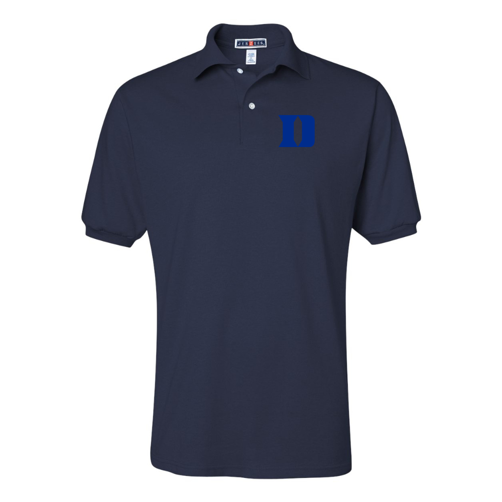 Men's Duke Blue Devils JERZEES  SpotShield polo