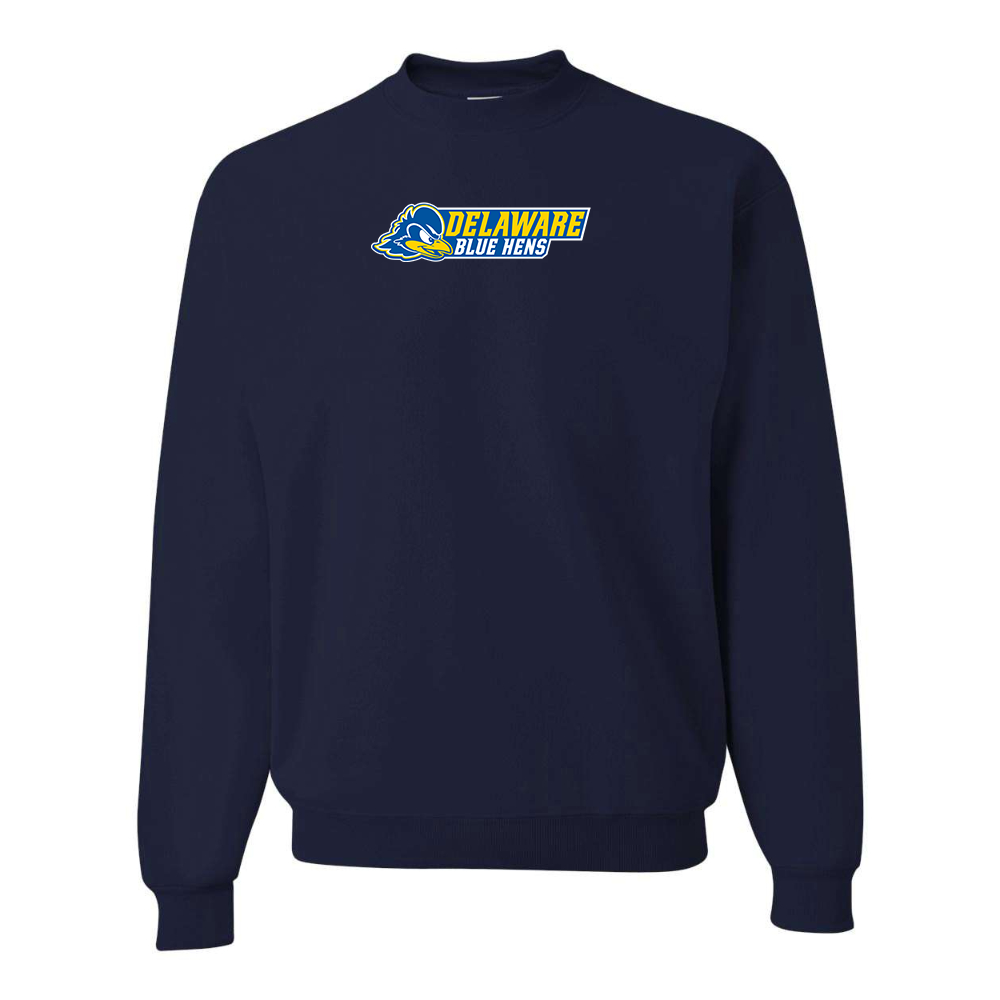 Men's  Delaware Blue Hens JERZEES NuBlend Crewneck Sweatshirt