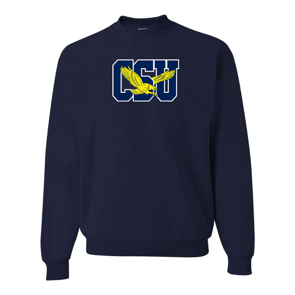 Men's  Coppin State Eagles JERZEES NuBlend Crewneck Sweatshirt