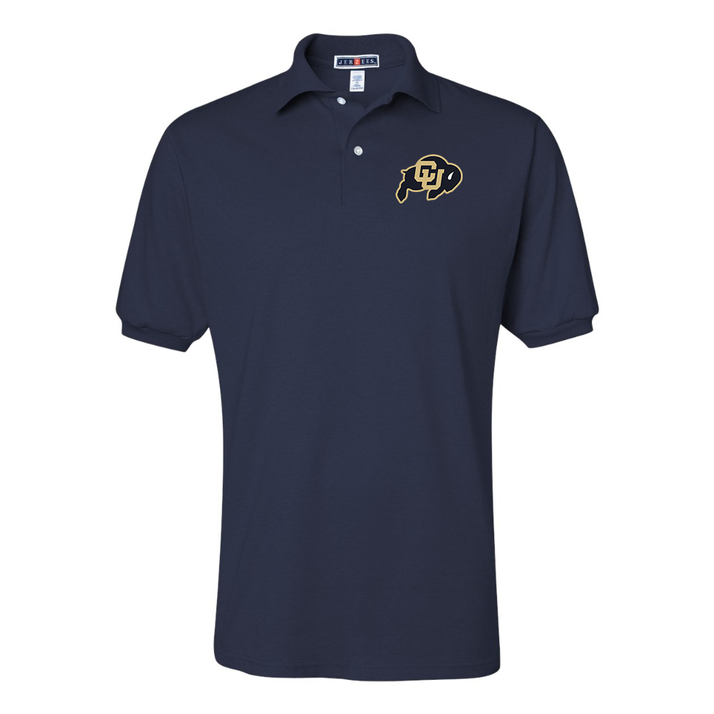 Men's  Colorado Buffaloes  JERZEES  SpotShield polo