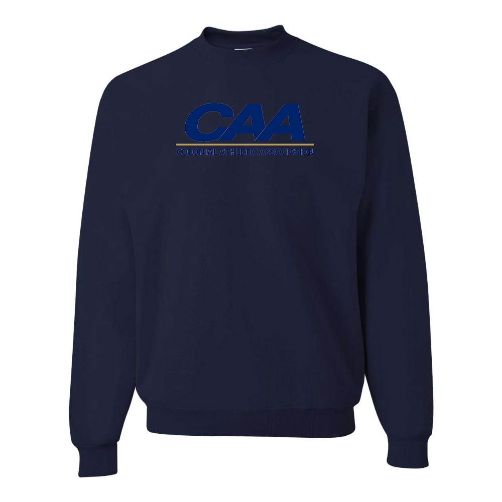 Men's Colonial Athletic Association JERZEES NuBlend Crewneck Sweatshirt