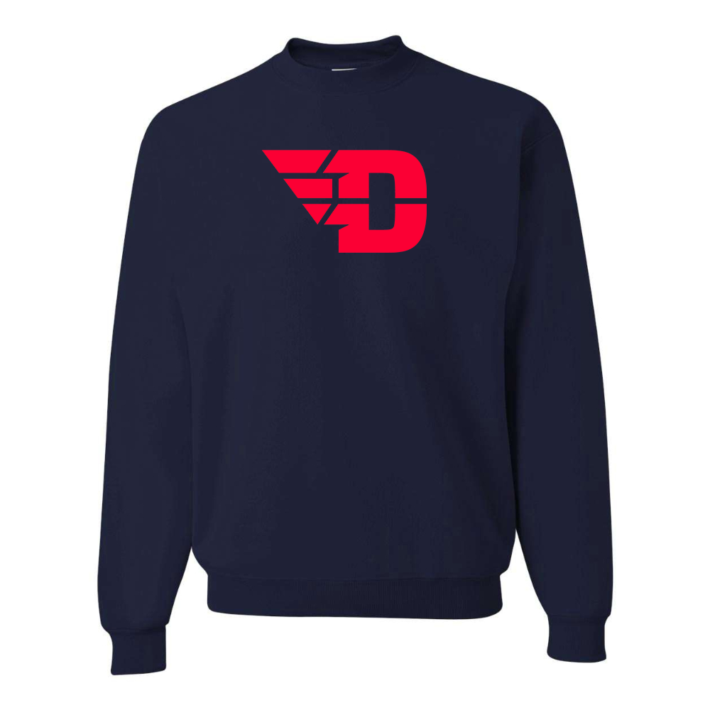 Men's Dayton Flyers JERZEES NuBlend Crewneck Sweatshirt