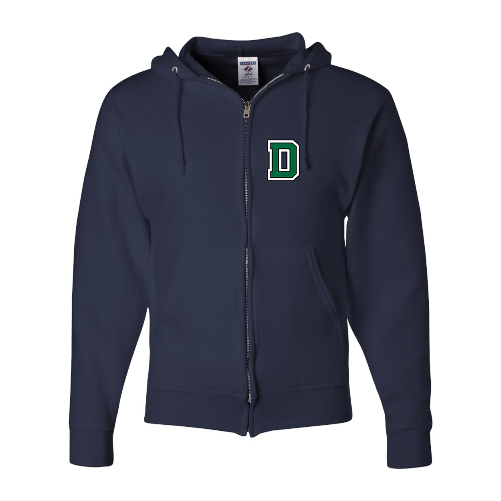 Men's Dartmouth Big Green JERZEES NuBlend Full-Zip Hooded Sweatshirt