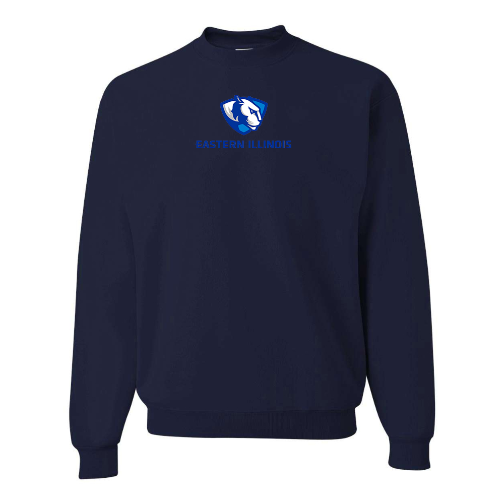 Men's Eastern Illinois Panthers JERZEES NuBlend Crewneck Sweatshirt