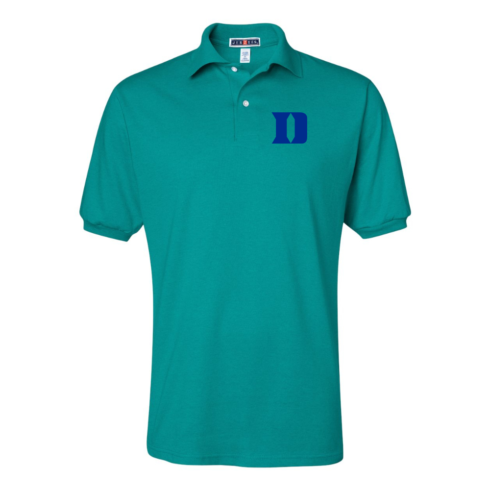 Men's Duke Blue Devils JERZEES  SpotShield polo