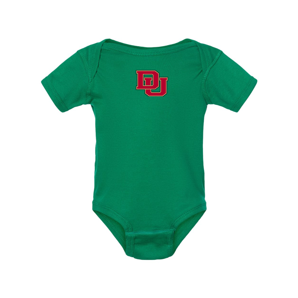 Denver Pioneers  Rabbit Skins Infant Baby Rib Bodysuit