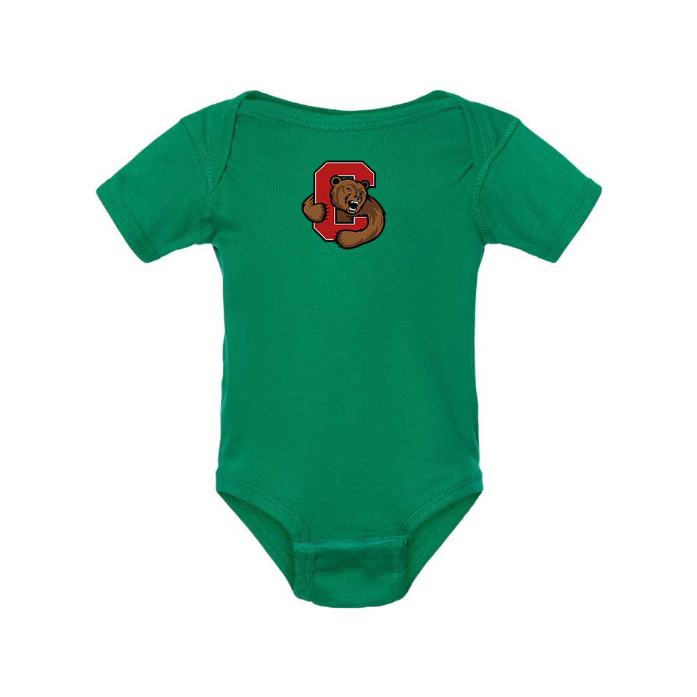 Cornell Big Red Rabbit Skins Infant Baby Rib Bodysuit
