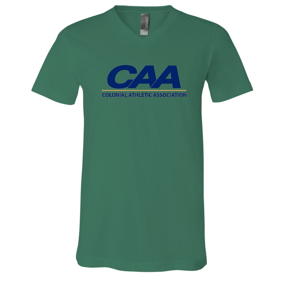 Colonial Athletic Association BELLA  CANVAS - Jersey V-Neck T-Shirt
