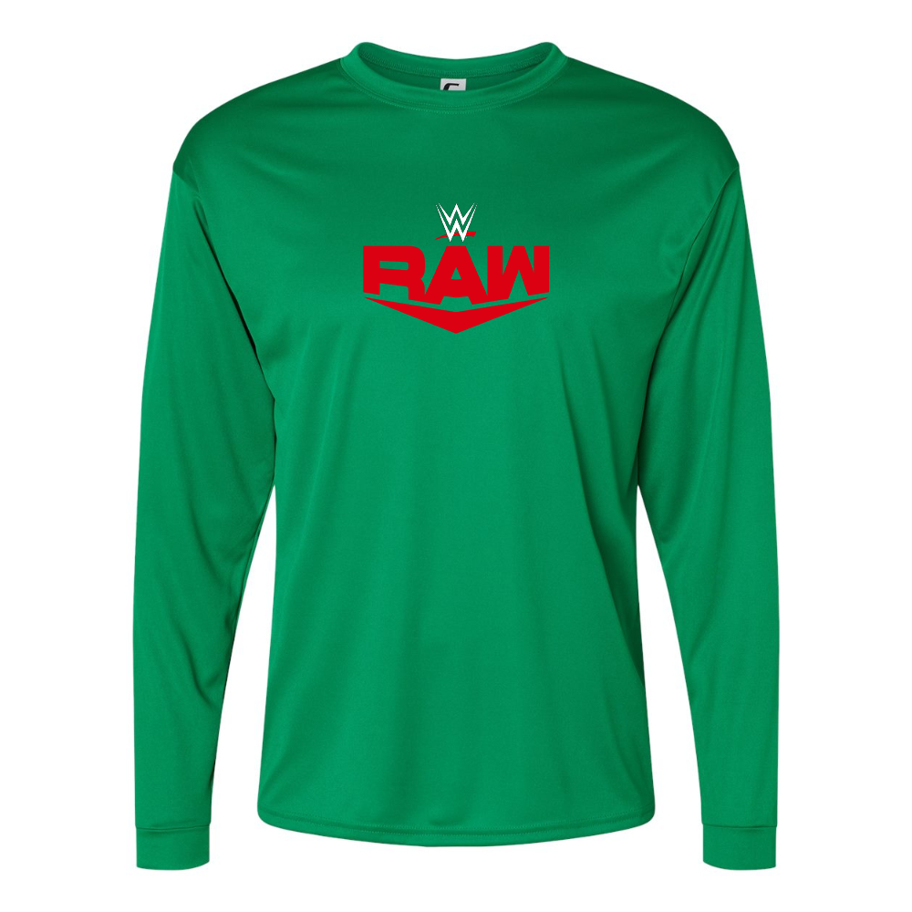 Men's  WWE Raw Performance Long Sleeve T-Shirt