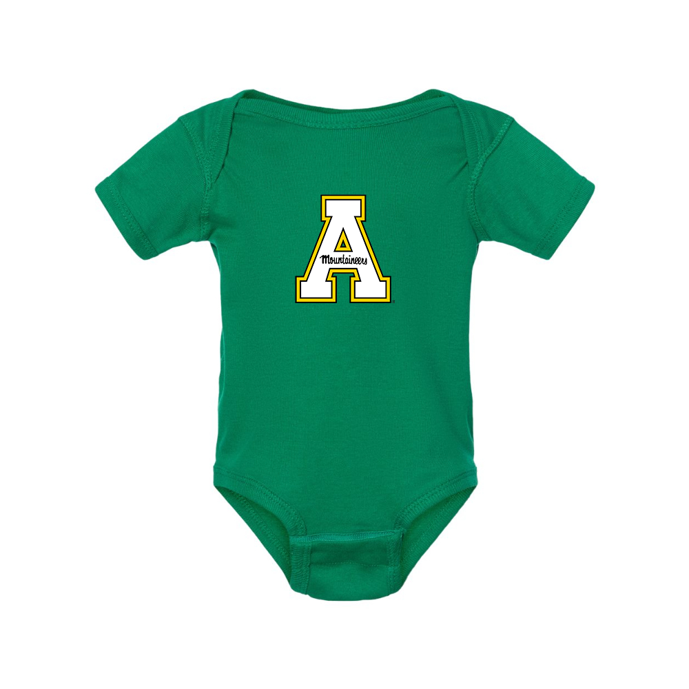Appalachian State Mountaineers  Rabbit Skins Infant Baby Rib Bodysuit