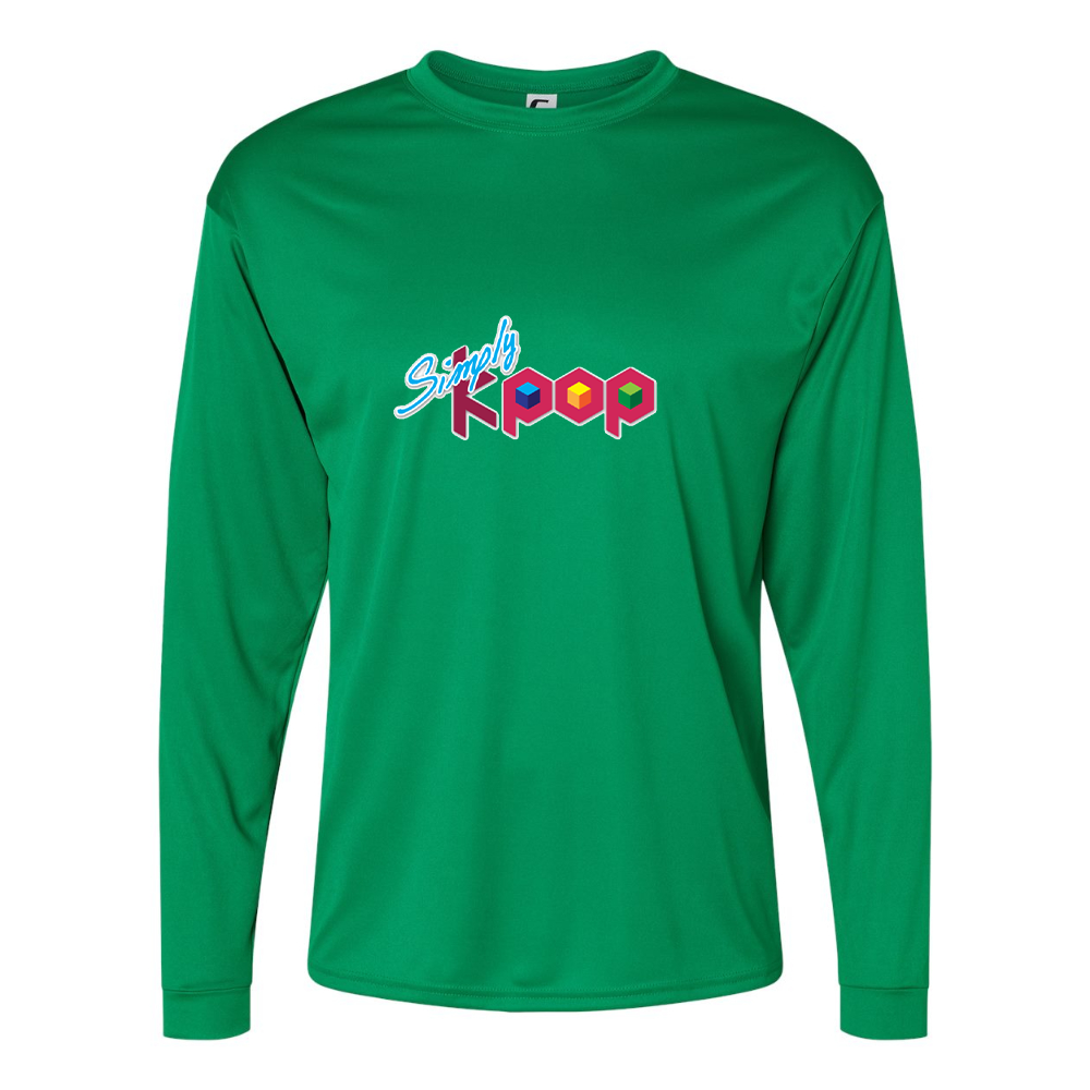 Men's Simply Kpop Performance Long Sleeve T-Shirt