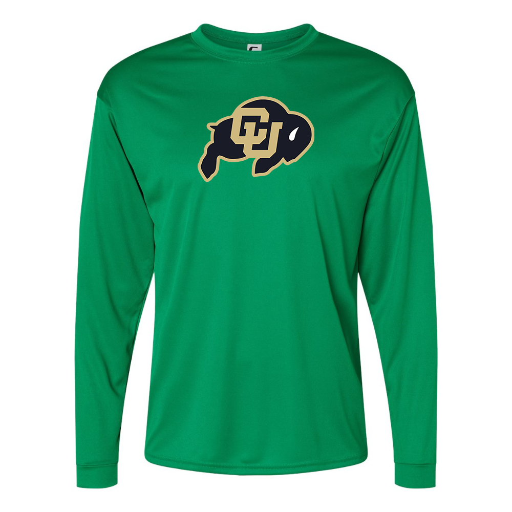 Men's Colorado Buffaloes Performance Long Sleeve T-Shirt
