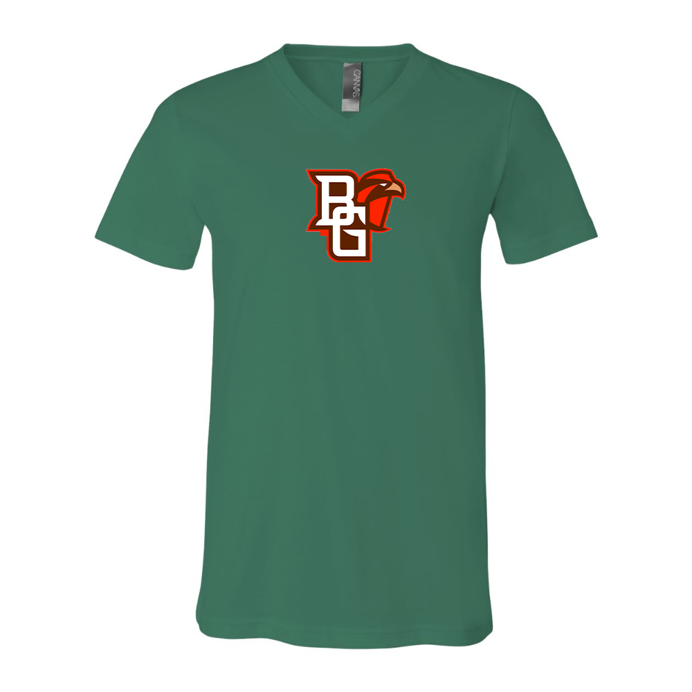 Bowling Green Falcons   BELLA  CANVAS - Jersey V-Neck T-Shirt