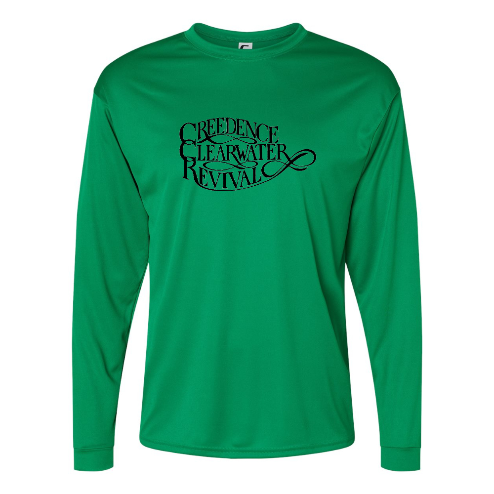 Men's Creedence Clearwater Revival Performance Long Sleeve T-Shirt