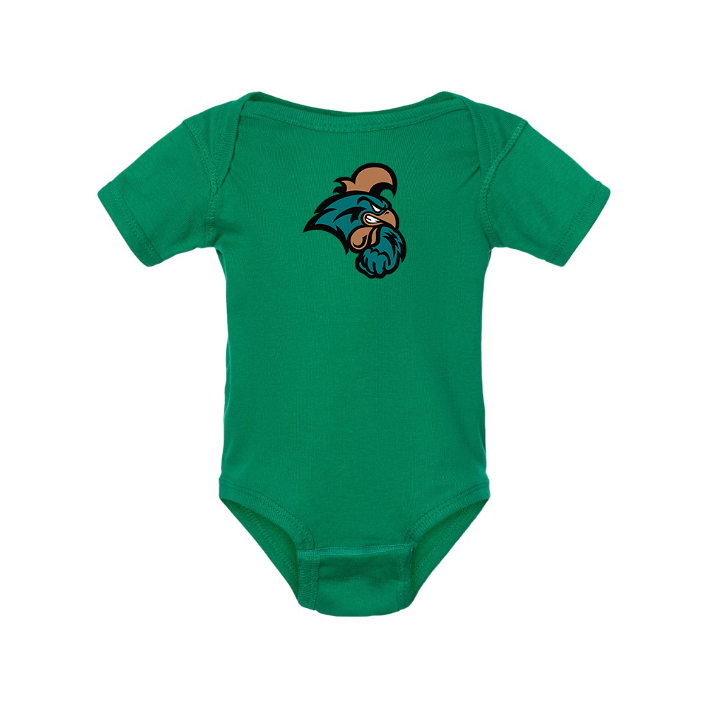 Coastal Carolina Chanticleers Rabbit Skins Infant Baby Rib Bodysuit