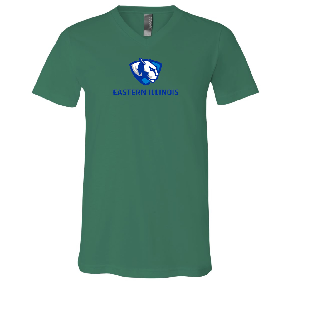 Eastern Illinois Panthers BELLA  CANVAS - Jersey V-Neck T-Shirt
