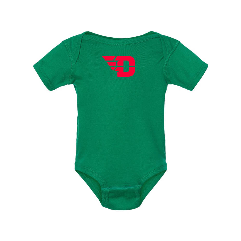 Dayton Flyers  Rabbit Skins Infant Baby Rib Bodysuit