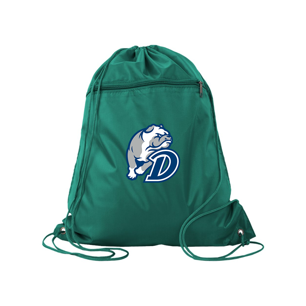 Drake Bulldogs Q-Tees - Polyester Cinchpack