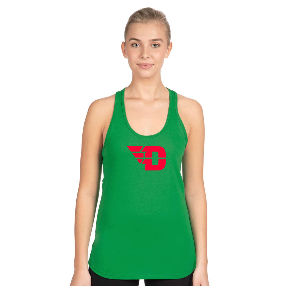 Women's Dayton Flyers  Next Level Ideal Racerback Tank
