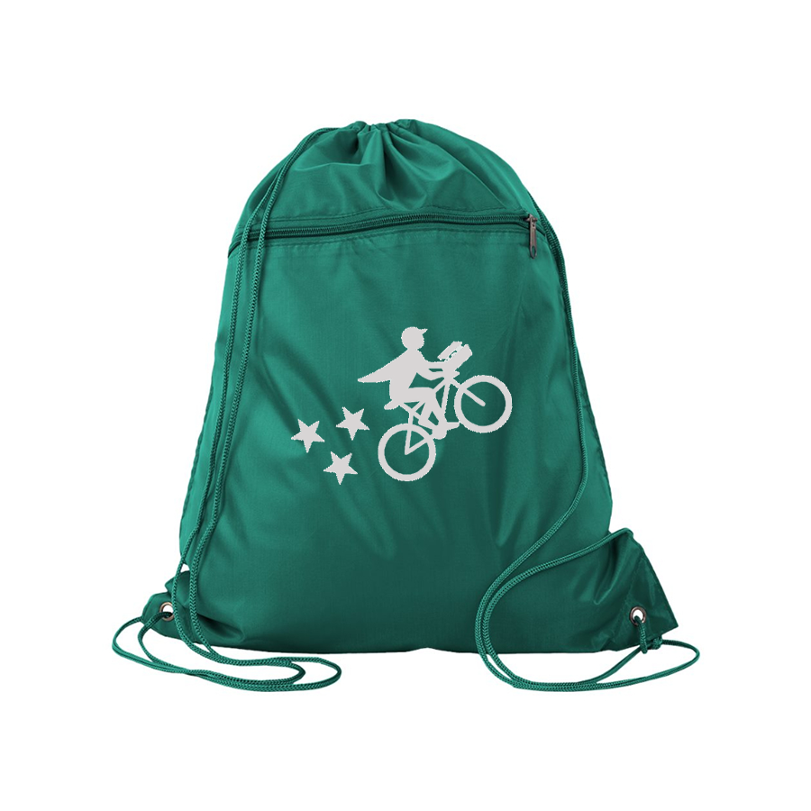 Postmates Bike Q-Tees - Polyester Cinchpack