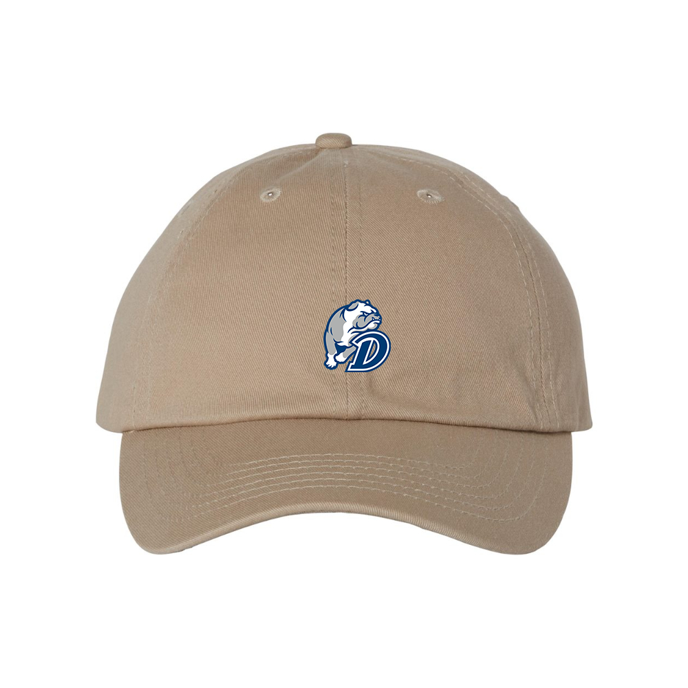 Drake Bulldogs Valucap Adult Bio-Washed Classic Dad Hat