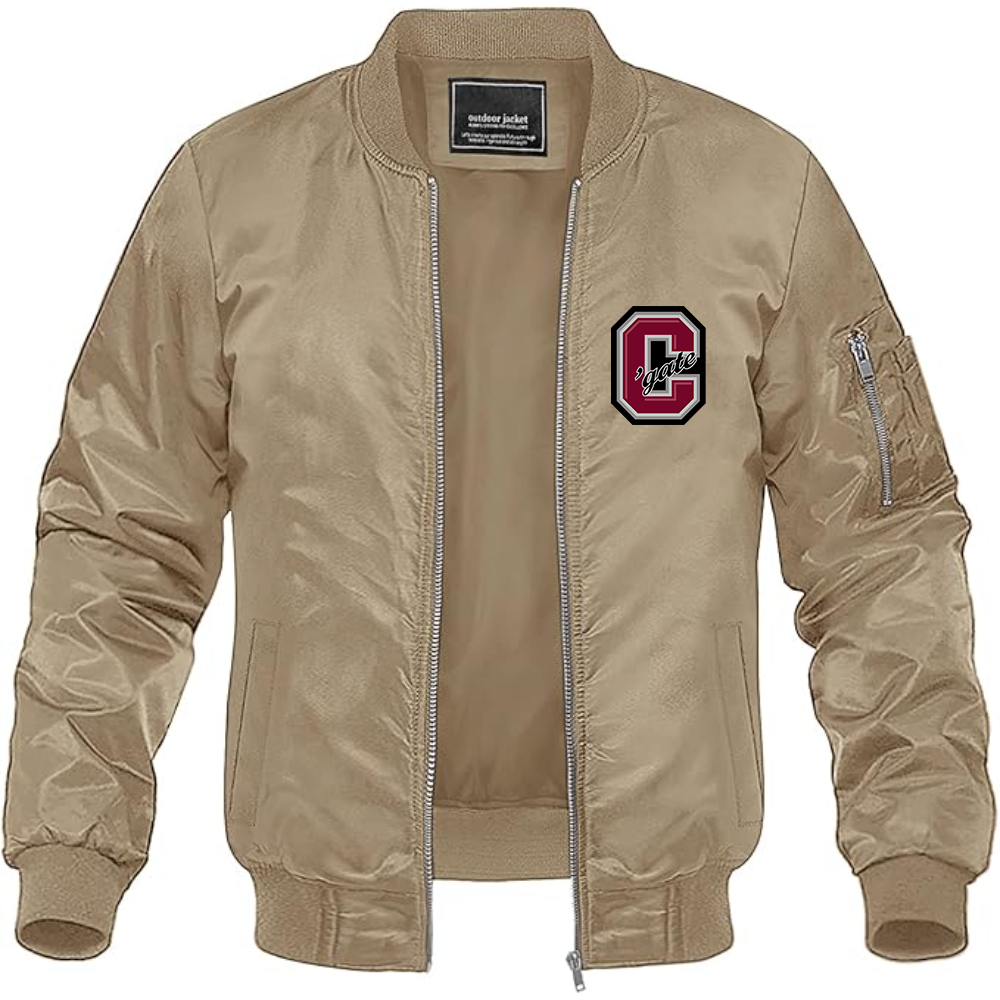 Men's Colgate Raiders  Lightweight Bomber Jacket Windbreaker Softshell Varsity Jacket Coat