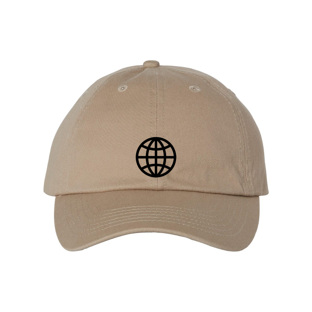 Internet Globe Valucap Adult Bio-Washed Classic Dad Hat