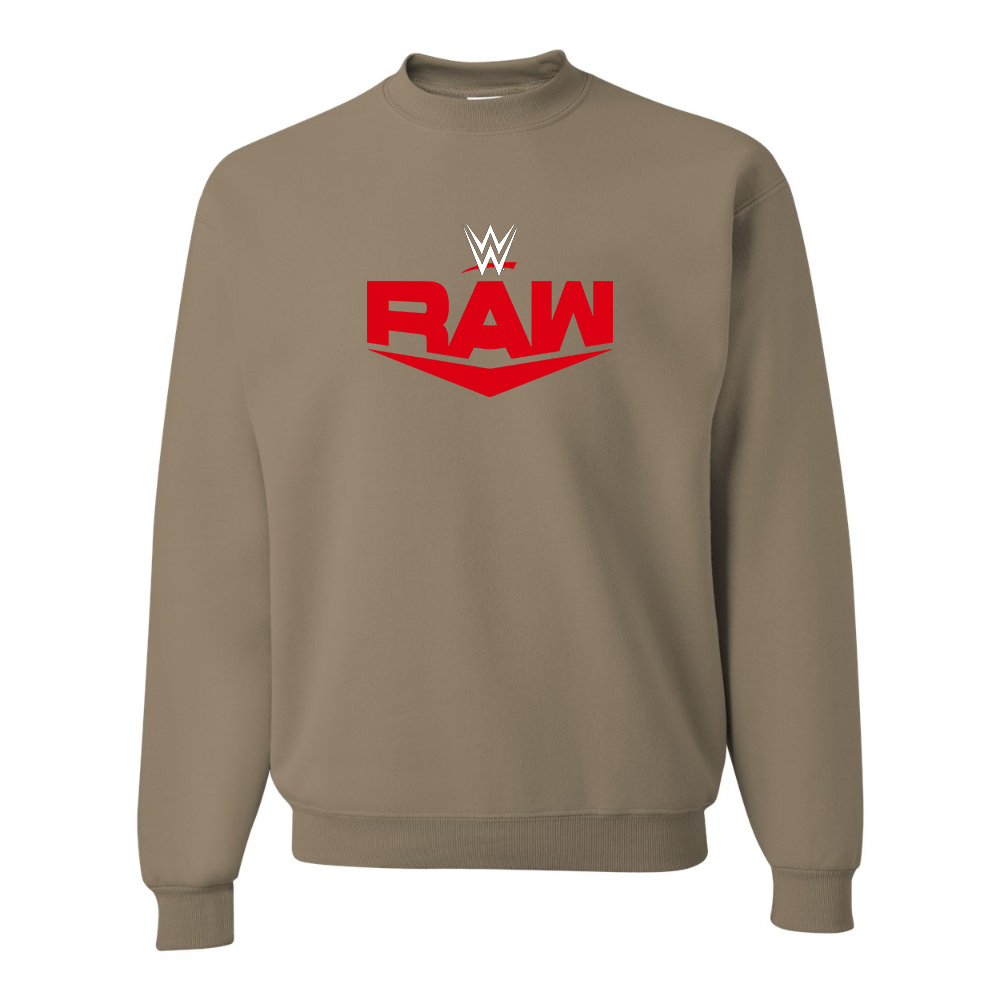 Men's  WWE Raw JERZEES NuBlend Crewneck Sweatshirt